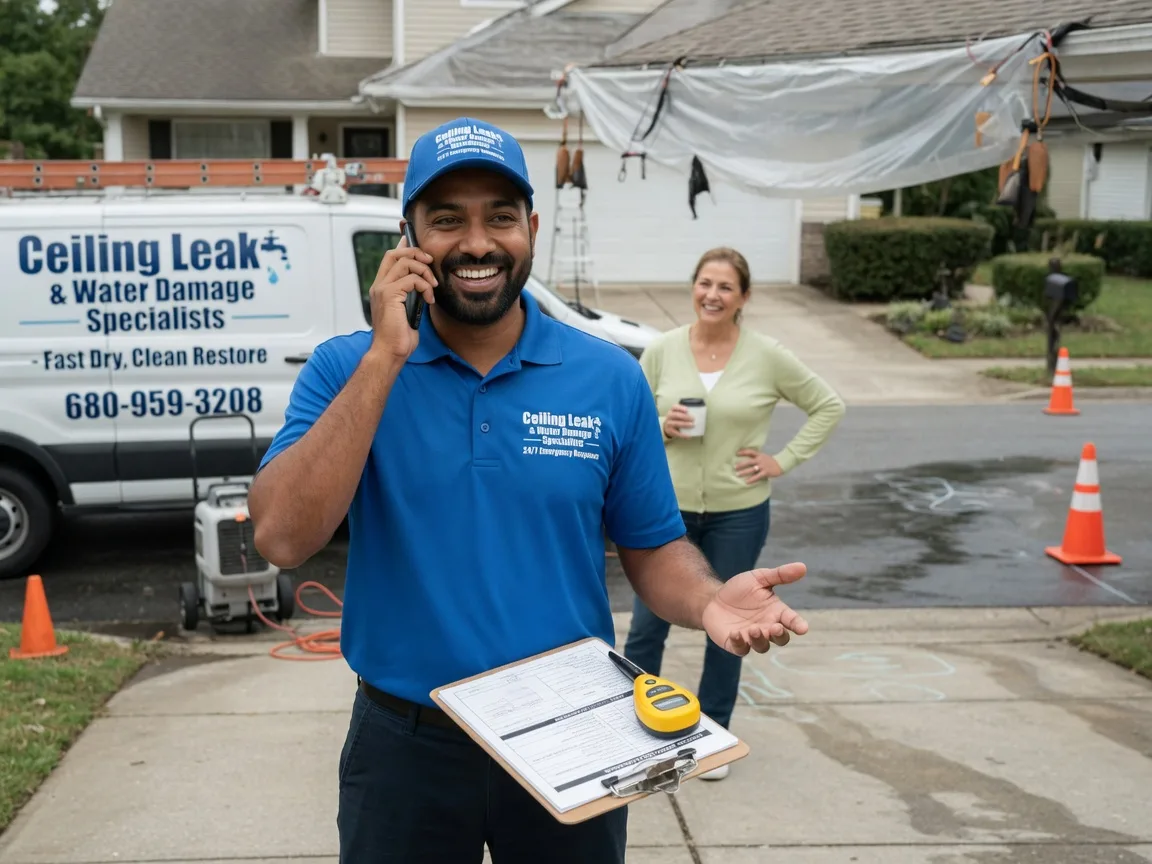 Ceiling Leak Cleanup White Mountain Lake, AZ FAQs